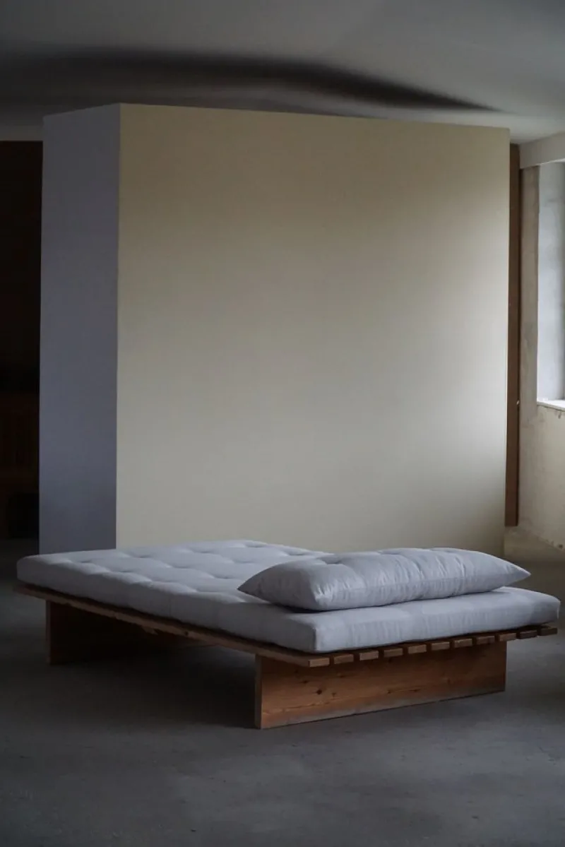 Outlet Pamono Danish Modern Pine Daybed from Nyt i Bo, 1970s