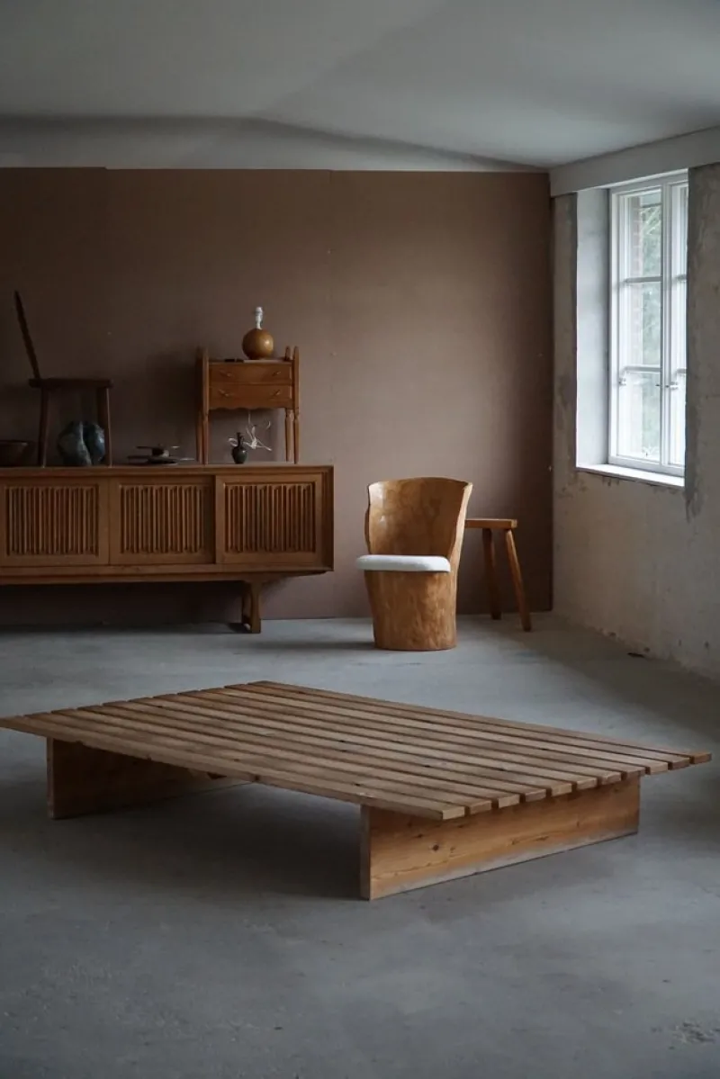 Outlet Pamono Danish Modern Pine Daybed from Nyt i Bo, 1970s