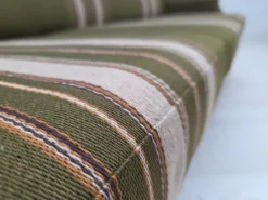 Pamono Danish Oak and Wool 3-Seater Sofa, 1970s><noscript><img width=