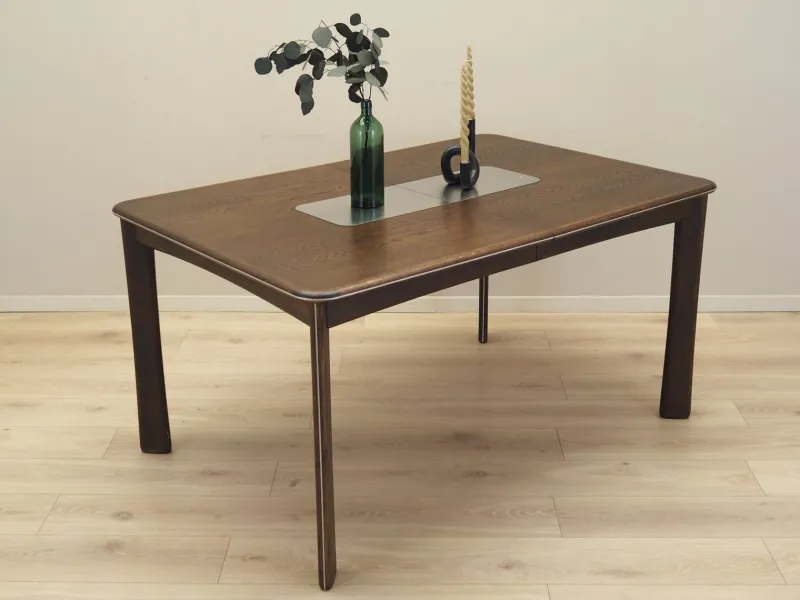 Pamono Danish Oak Table from Uldum Møbelfabrik, 1970s> Dining Tables & Sets