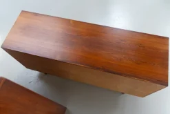 Pamono Danish Rosewood Bookcase with Sideboard by Carlo Jensen for Hundevad, 1960s><noscript><img width=