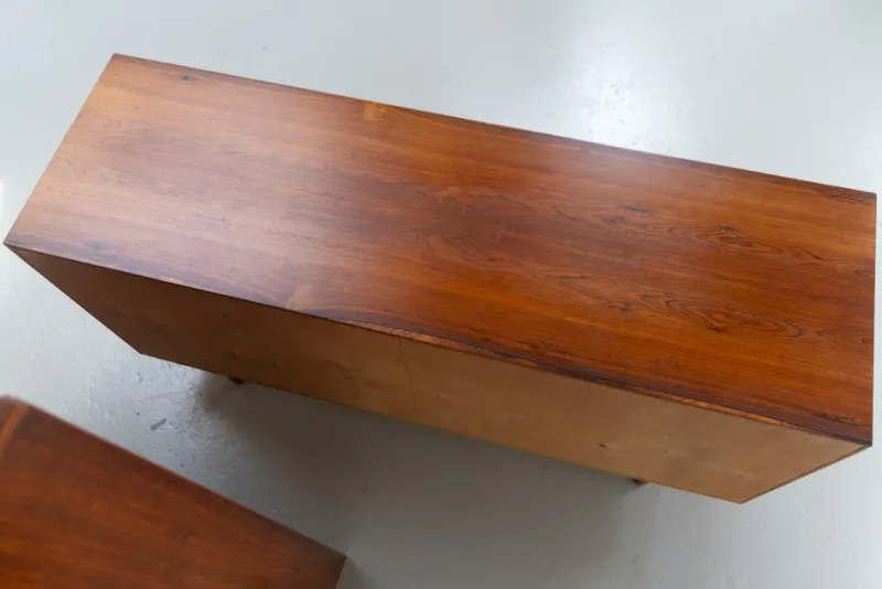 Pamono Danish Rosewood Bookcase with Sideboard by Carlo Jensen for Hundevad, 1960s> Shelves & Wall Units
