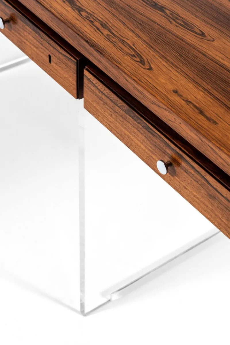 Pamono Danish Rosewood Desk by Poul Norreklit for Sigurd Hansen, 1960s> Desks