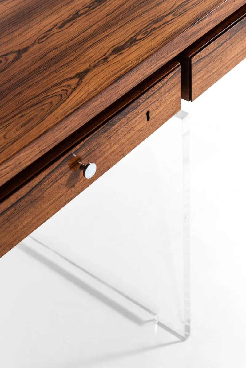 Pamono Danish Rosewood Desk by Poul Norreklit for Sigurd Hansen, 1960s> Desks