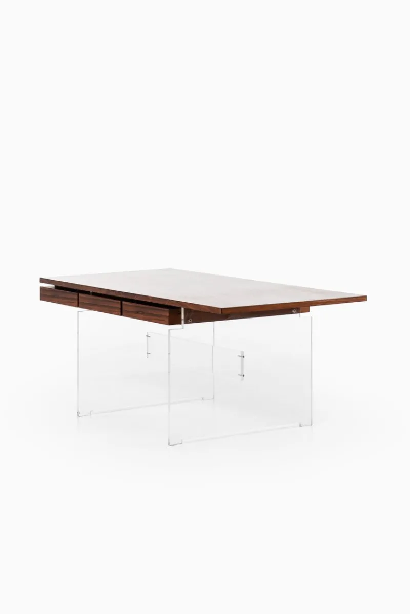 Pamono Danish Rosewood Desk by Poul Norreklit for Sigurd Hansen, 1960s> Desks