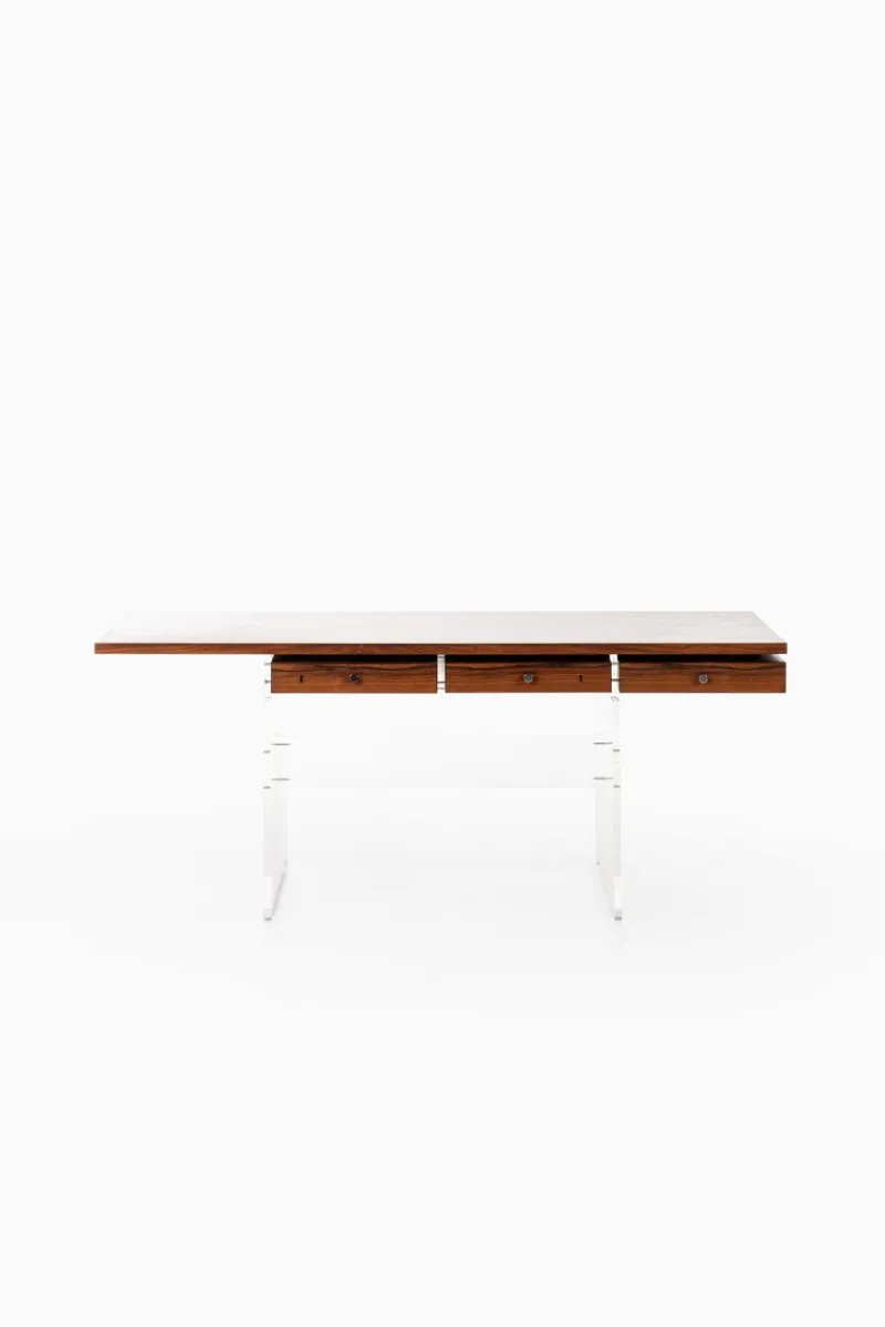 Pamono Danish Rosewood Desk by Poul Norreklit for Sigurd Hansen, 1960s> Desks
