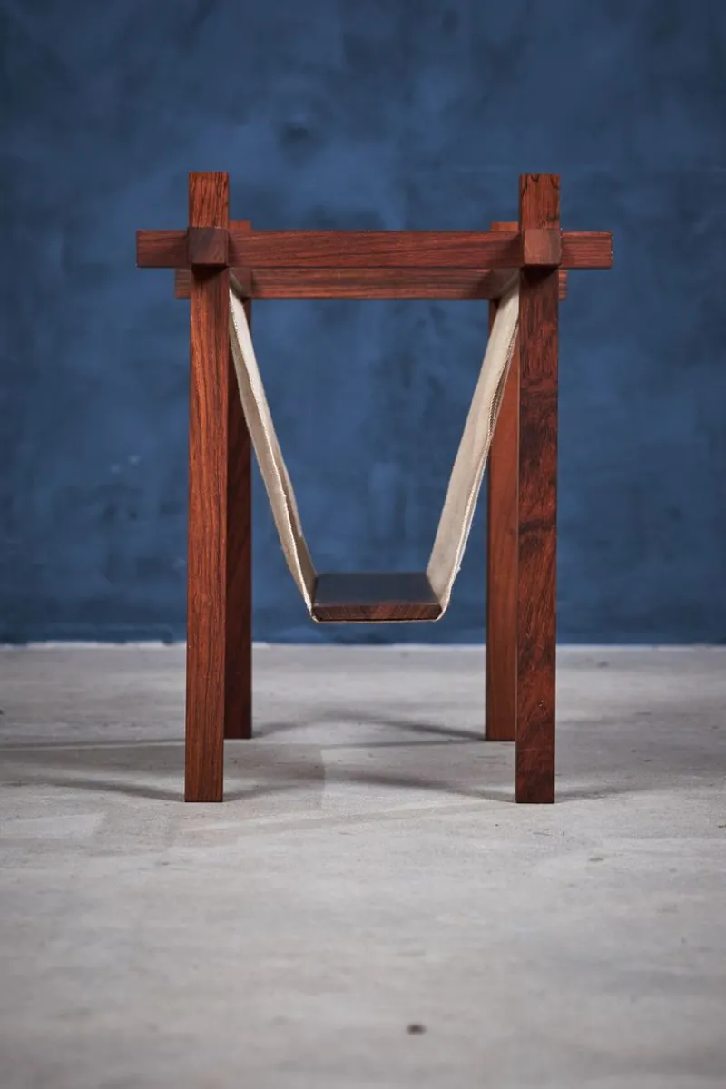 New Pamono Danish Rosewood Magazine Holder by Theodor Skjøde Knudsen for Ateljé Forma, 1960s