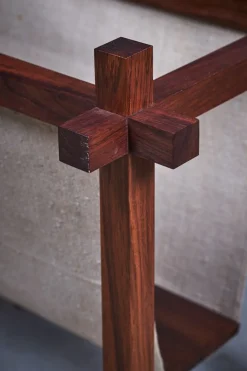 New Pamono Danish Rosewood Magazine Holder by Theodor Skjøde Knudsen for Ateljé Forma, 1960s