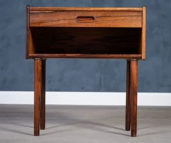 Pamono Danish Rosewood Nightstand, Mid-1960s><noscript><img width=