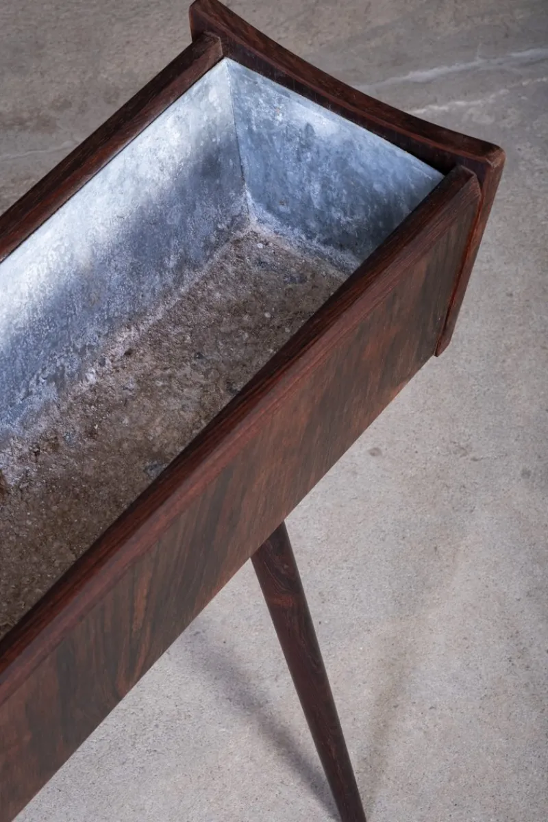 Pamono Danish Rosewood Planter Box, 1960s> Planters And Jardiniere