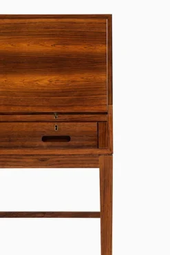 Pamono Danish Rosewood Secretaire by Kai Winding for P. Jeppesen, 1950s><noscript><img width=
