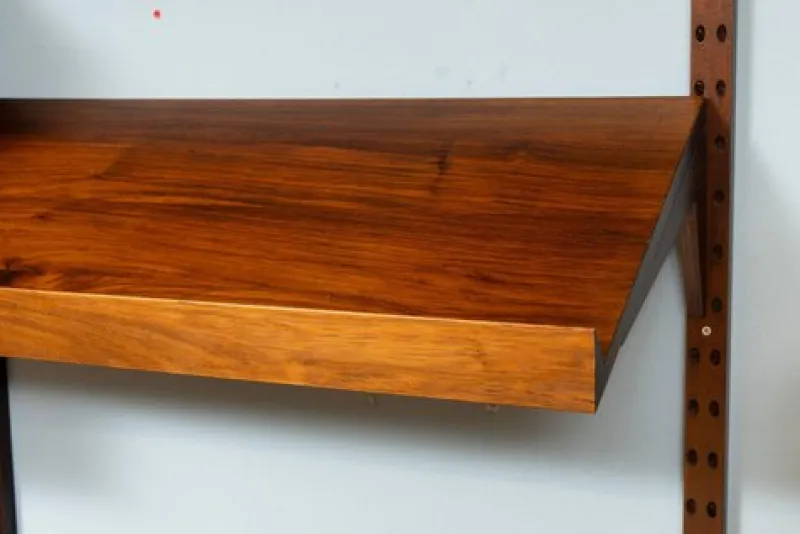 Pamono Danish Royal System Two-Bay Wall System in Rosewood by Poul Cadovius> Shelves & Wall Units