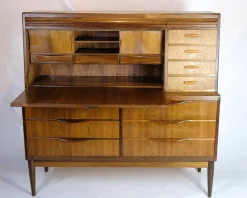 Pamono Danish Secretary in Rosewood by Erling Torvits, 1960s><noscript><img width=