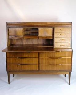 Pamono Danish Secretary in Rosewood by Erling Torvits, 1960s><noscript><img width=