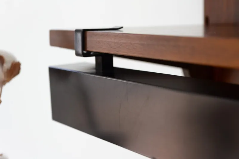 Pamono Danish Shelf Lamp by Poul Cadovius for Cado, 1960s> Wall Lights & Sconces