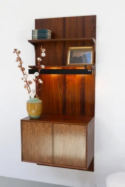 Pamono Danish Shelf Lamp by Poul Cadovius for Cado, 1960s><noscript><img width=