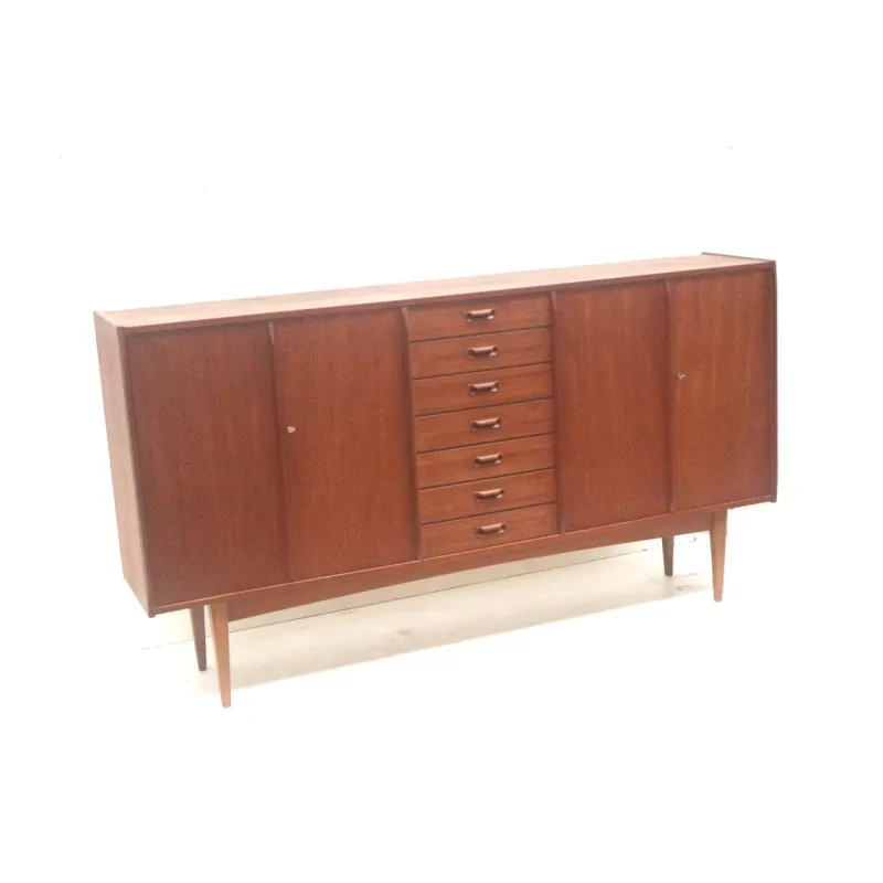 Pamono Danish Sideboard in Teak, 1960s> Sideboards & Buffets