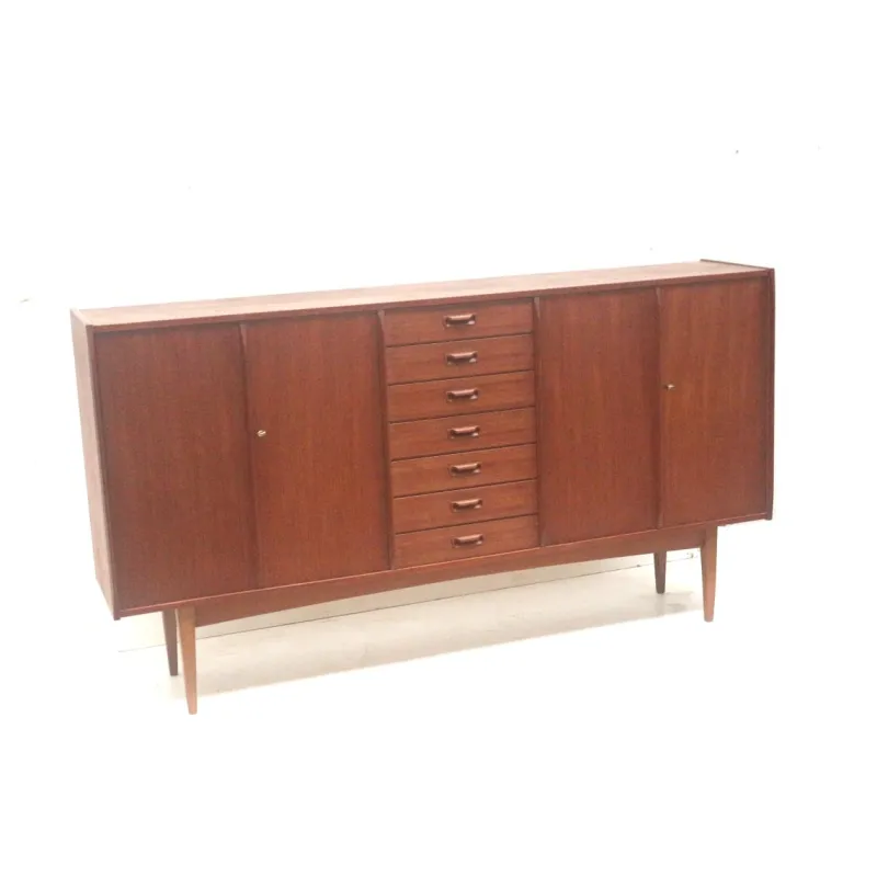 Pamono Danish Sideboard in Teak, 1960s> Sideboards & Buffets