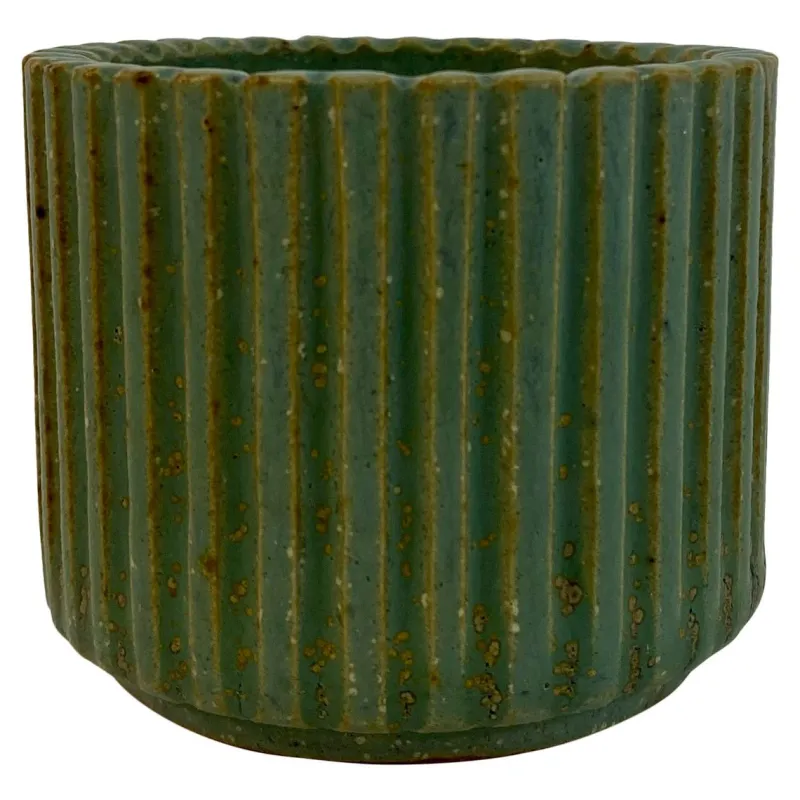 Pamono Danish Stoneware Pot by Arne Bang, 1940s> Garden Accessories