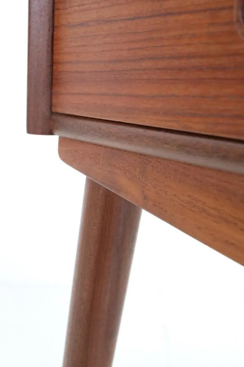 Pamono Danish Teak Bedside Tables by Uhrhøj Møbelfabrik, 1960s, Set of 2> Nightstands