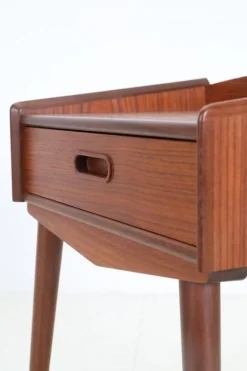 Pamono Danish Teak Bedside Tables by Uhrhøj Møbelfabrik, 1960s, Set of 2><noscript><img width=
