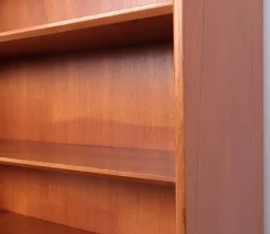 Pamono Danish Teak Bookcase with Adjustable Shelves, 1960s