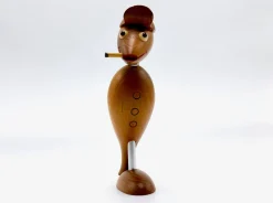 Pamono Danish Teak Bottle Opener & Corkscrew attributed to Hans Bolling, 1960s><noscript><img width=