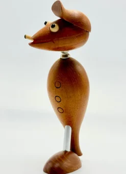 Pamono Danish Teak Bottle Opener & Corkscrew attributed to Hans Bolling, 1960s><noscript><img width=