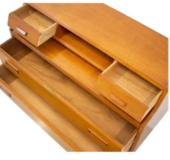New Pamono Danish Teak Bureau by Arne Wahl Iversen for Vinde Mobelfabrik, 1960s
