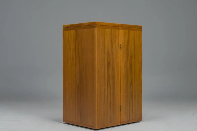 Pamono Danish Teak Captains Bar by Reno Wahl Iversen for Dyrlund, 1960s> Sideboards & Buffets