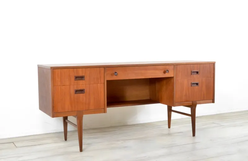 Pamono Danish Teak Desk, 1960s> Desks