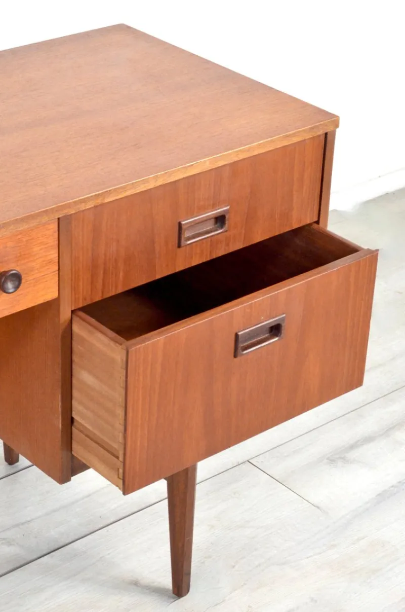 Pamono Danish Teak Desk, 1960s> Desks