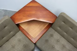 Discount Pamono Danish Teak Minerva Sofa Set by Peter Hvidt & Orla Molgaard Nielsen for France & Søn / France & Daverkosen, 1950s, Set of 4