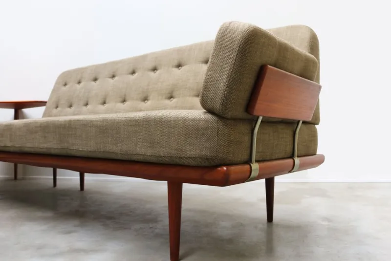Discount Pamono Danish Teak Minerva Sofa Set by Peter Hvidt & Orla Molgaard Nielsen for France & Søn / France & Daverkosen, 1950s, Set of 4