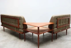 Discount Pamono Danish Teak Minerva Sofa Set by Peter Hvidt & Orla Molgaard Nielsen for France & Søn / France & Daverkosen, 1950s, Set of 4