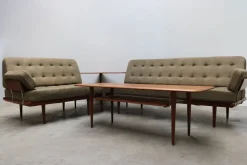 Discount Pamono Danish Teak Minerva Sofa Set by Peter Hvidt & Orla Molgaard Nielsen for France & Søn / France & Daverkosen, 1950s, Set of 4