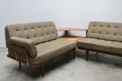 Discount Pamono Danish Teak Minerva Sofa Set by Peter Hvidt & Orla Molgaard Nielsen for France & Søn / France & Daverkosen, 1950s, Set of 4