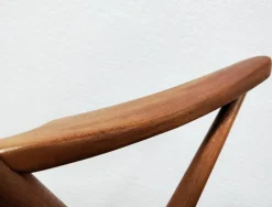 Pamono Danish Teak Rocking Chair Model 182 attributed to Frank Reenskaug for Bramin, Denmark, 1950s><noscript><img width=
