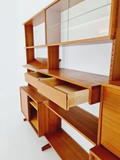 Pamono Danish Teak Room Divider from L CHR Larsen & Søn, 1960s><noscript><img width=