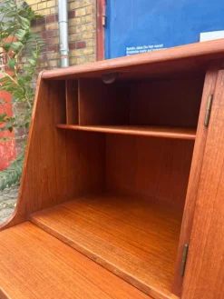 Online Pamono Danish Teak Secretaire with Mirror