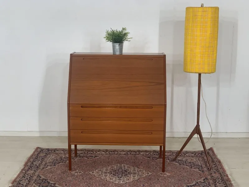 Pamono Danish Teak Secretary by Kai Kristiansen> Secretaires