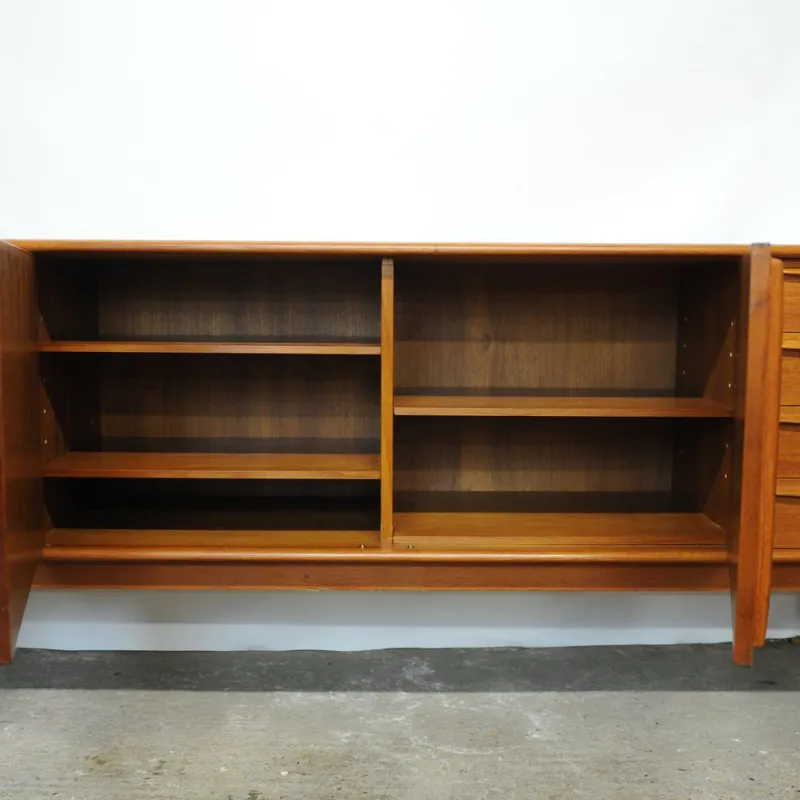 Pamono Danish Teak Sideboard with Bar Section attributed to Bernhard Pedersen & Søn, 1960s> Sideboards & Buffets