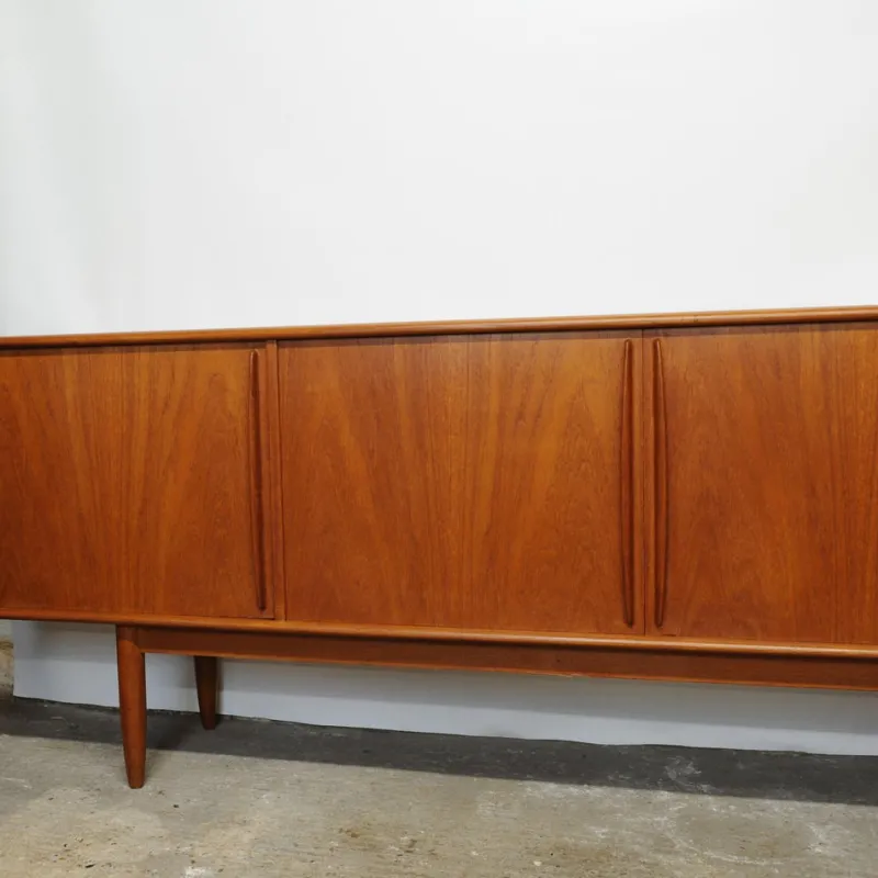 Pamono Danish Teak Sideboard with Bar Section attributed to Bernhard Pedersen & Søn, 1960s> Sideboards & Buffets