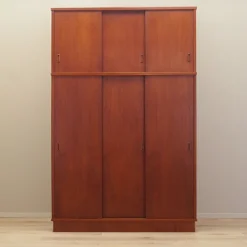 Outlet Pamono Danish Teak Wardrobe, 1970s