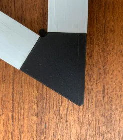 Pamono Danish Triangular Trivet Coasters by Jorgen Meldgaard for Menu, 1980s, Set of 3><noscript><img width=
