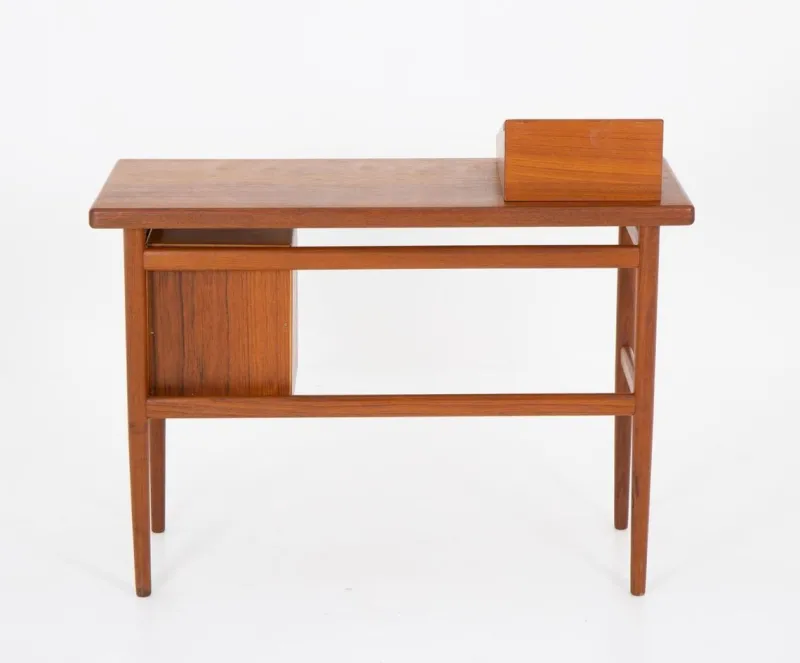 Pamono Danish Vanity Table or Desk in Teak by Kurt Østervig, Denmark> Dressing Tables