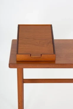 Pamono Danish Vanity Table or Desk in Teak by Kurt Østervig, Denmark><noscript><img width=