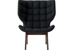 Pamono Dark Stained Velvet & Midnight Blue Mammoth Chair by Rune Krojgaard & Knut Bendik Humlevik for Norr11><noscript><img width=