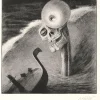 Best Pamono Das Grausen - Lithograph After A. Kubin - 1903 1922