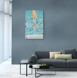 Pamono David Hockney, Munich Olympics Poster, 1972, Lithograph><noscript><img width=